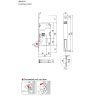 zamek scivola tre class slepy kl