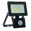 LED reflektor 20W s detektorem pohybu černý