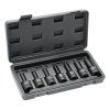 Sada rázových nástrčných hlavic TORX 1/2" T20-T50, 7 dílů