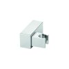 4575 kvadrato nastenny drzak sprchove hlavice chrome