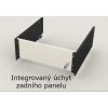 Zásuvka s bočnicí DTC Magic Star Plus 3D snadná montáž 126 mm antracit