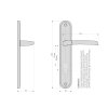 klika na dvere k 826 72 capri chrom inox