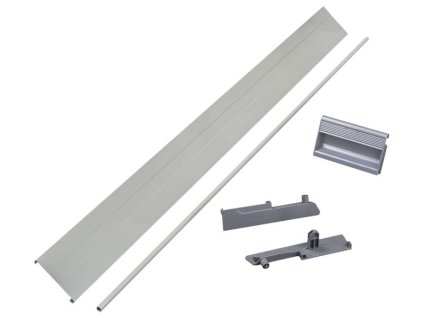 Čelo pre vnútornú zásuvku H164 sivé