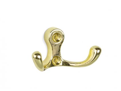 Nábytkový vešiak 001 malý farba zlatá 31 mm