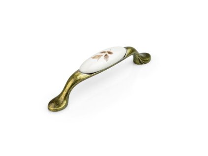 Nábytková úchytka UM-097 L-96 stará zlatá M2