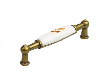 Nábytková úchytka UM-098 L-96 stará zlatá M3