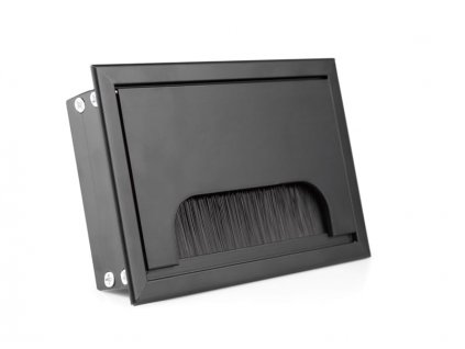 Priechodka na káble hliníková 80x120 čierna