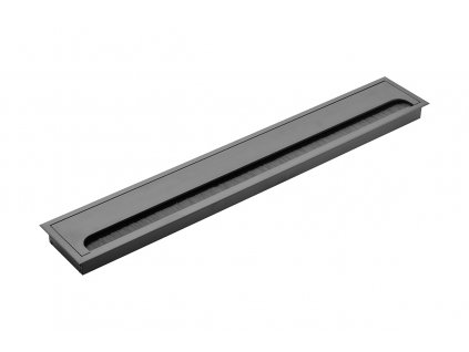 KABELOVÁ PRŮCHODKA DO STOLU 80X500 ČERNÁ