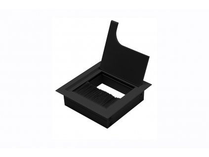 KABELOVÁ PRŮCHODKA do STOLU 80X80 černá