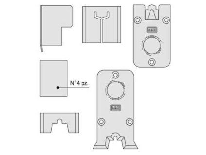 universal kit caps 300kg czarne