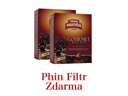 2X Gourmet Blend + Phin filtr zdarma