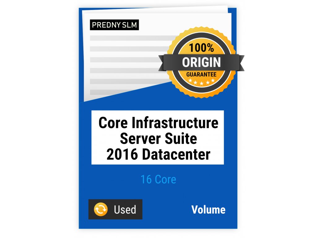 Core infrastructure server suite 2016 datacenter 16Core