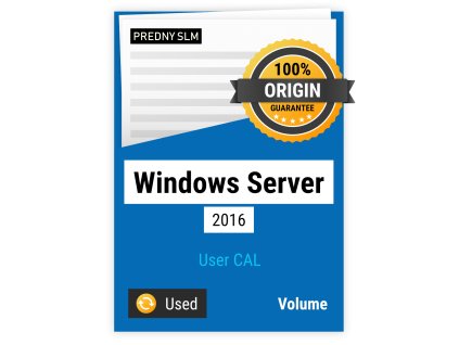 win Server 2016 user CAL