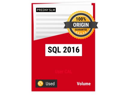 sql 2016 user cal