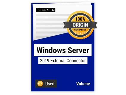 win server 2019 external connector