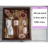 Růžový vínobox – romantický & jemný