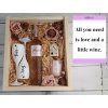 Růžový vínobox – romantický & jemný