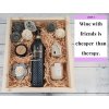 Vínobox pro chvíle pohody – elegantní set pro relax & radost