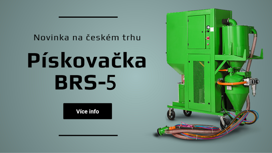 Pískovačka  s odsáváním BRS-5