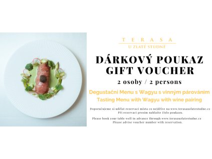 degu Wagyu s vinem 2 osoby NEW