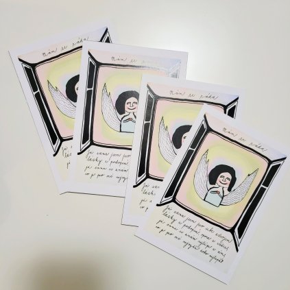 Motivační kartička SEBELÁSKA.