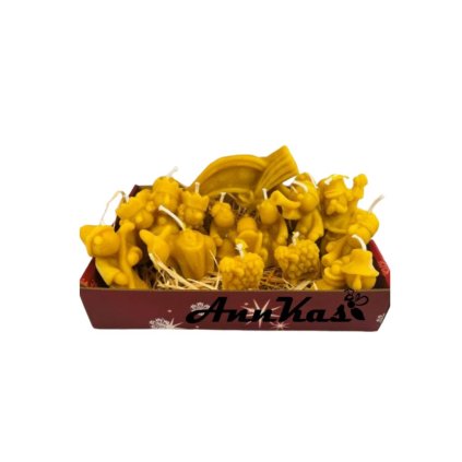 Svíčka ze včelího vosku Betlém sada