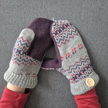 Rukavice z recyklovaných látek (3)