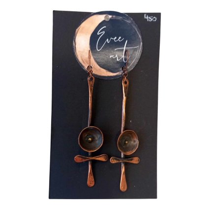 Evee Art - originální náušnice "křížky"