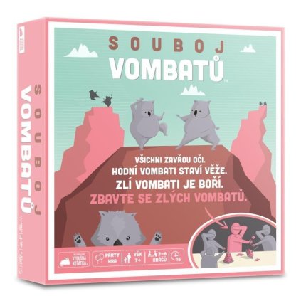 souboj vombatu rodinna hra