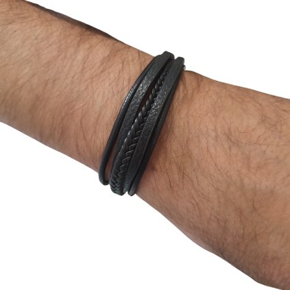 Kožený náramek od Albi