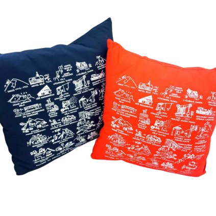 Polštářek Ski areálu Bílá