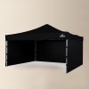 PREMIUM alu namiot na Imprezy (ROZMĚR STANU 3x3m, Barva Černý)
