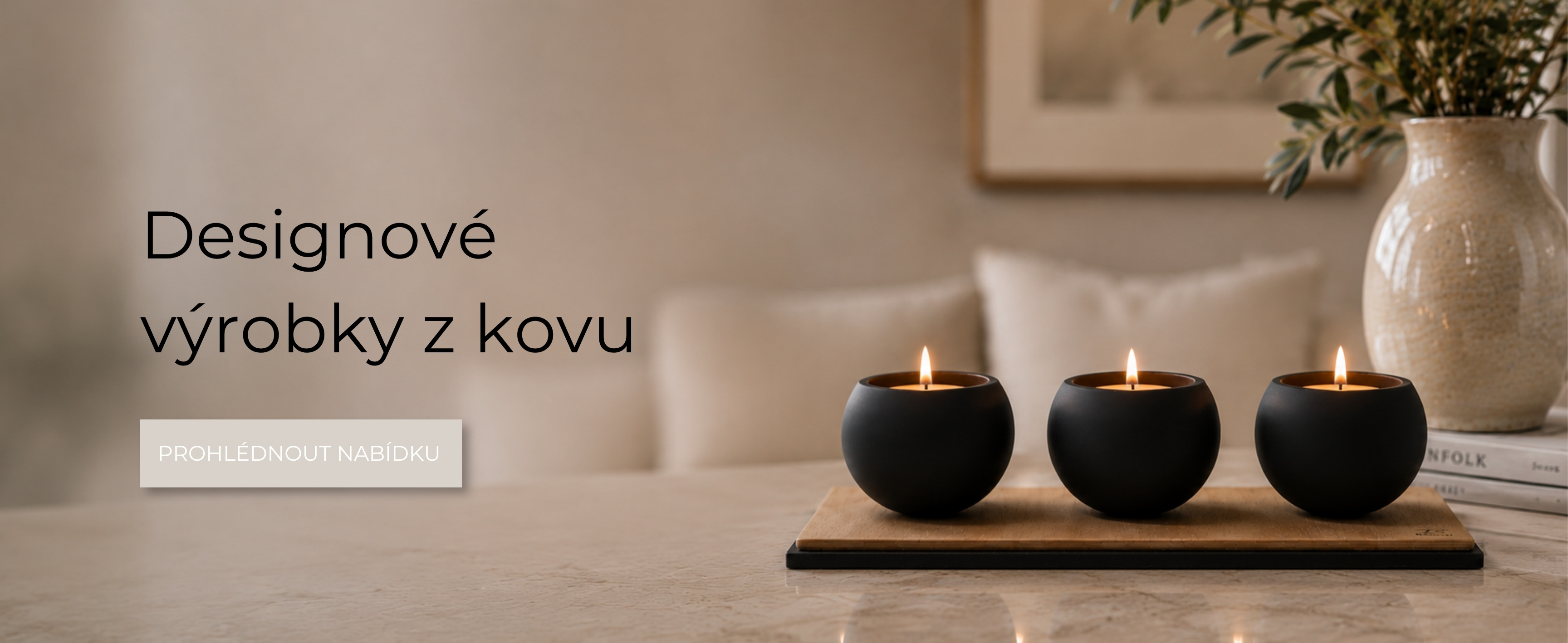 Designové výrobky z kovu