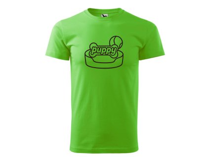 Happy Puppy Apple Green/Black