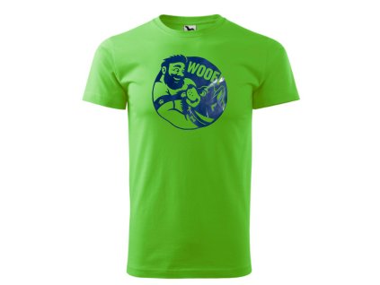 Bear & Puppy Apple Green/Blue