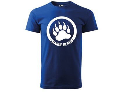 Tričko Prague Bears Royal Blue/White