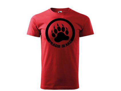 Tričko Prague Bears Red/Black