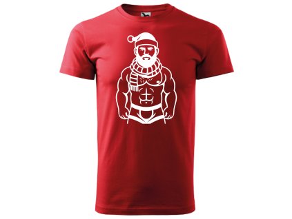 Naughty Santa Red/white