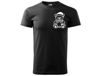 Winter Teddy  Black/White