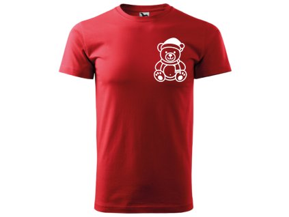 Winter Teddy  Red / White