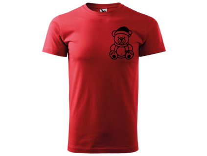 Winter Teddy  Red / Black