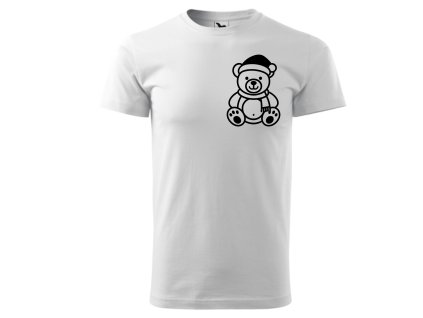 Winter Teddy  White / Black