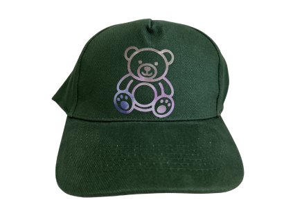 Bear Cap Green/ Rainbow