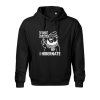 Hibernating hoodie Black / White