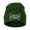 Puppy Beanie Green / White