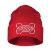 Puppy Beanie Red / White