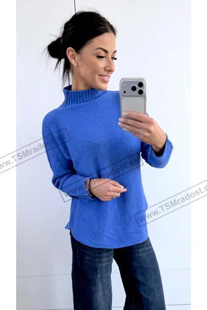 Svetr heboučký se stojáčkem GUSTO