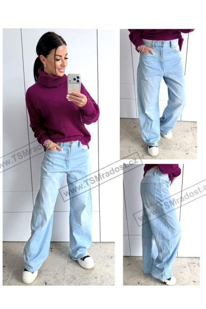 Džíny Široké Nohavice - Prodloužené MODE