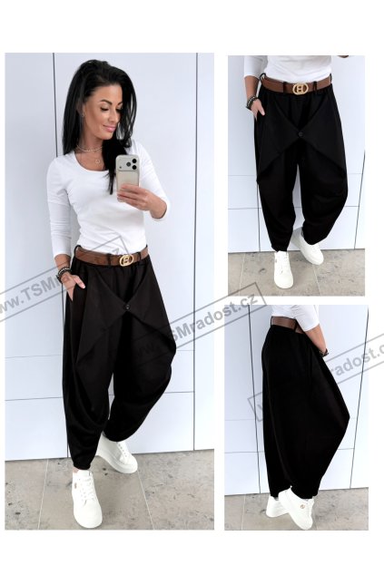 Kalhoty s páskem BERRY