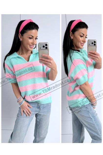 Svetr s límečkem DUFI